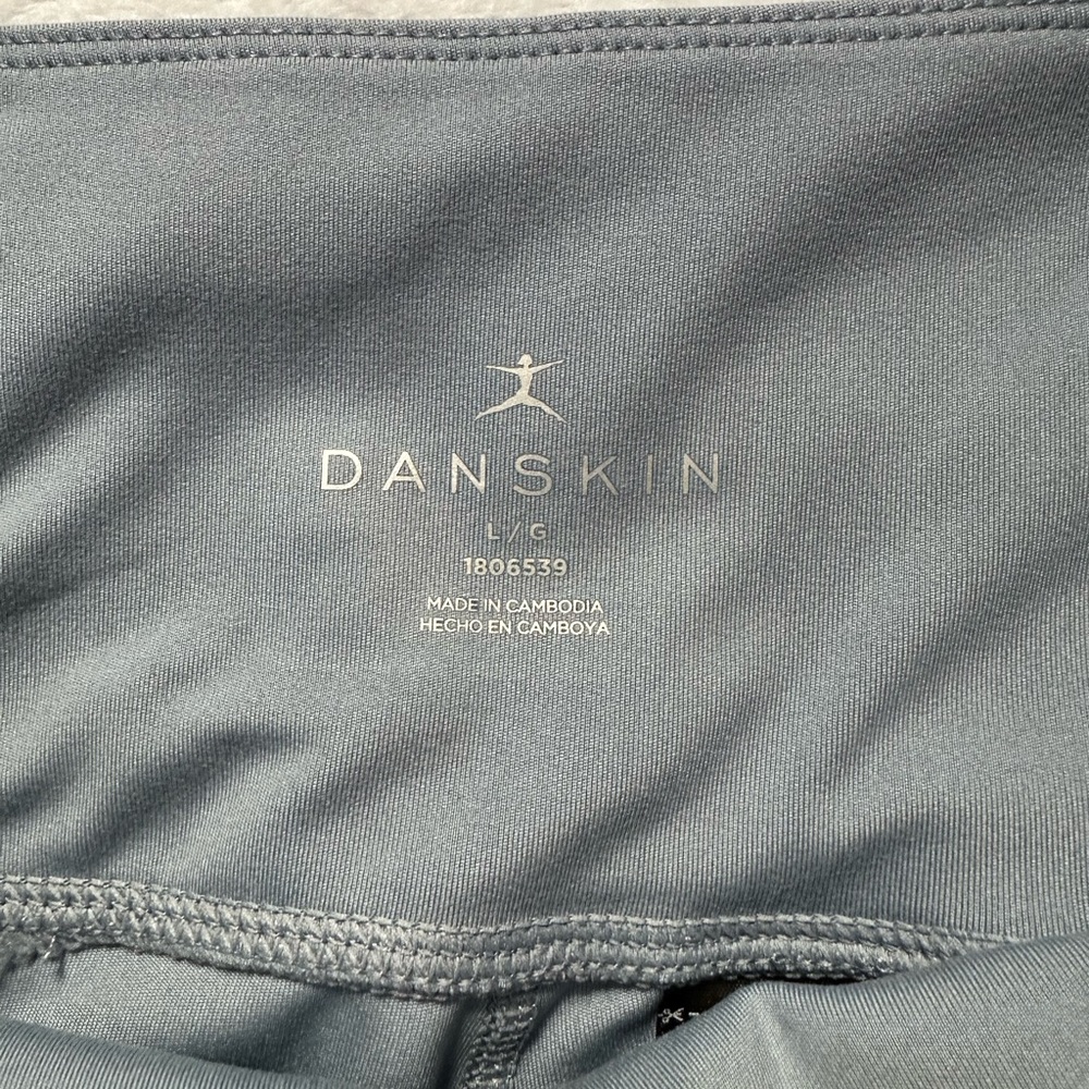 Danskin Nebula High Rise Brushed Legging Size Large NWT Inseam 25” - Picture 5 of 16
